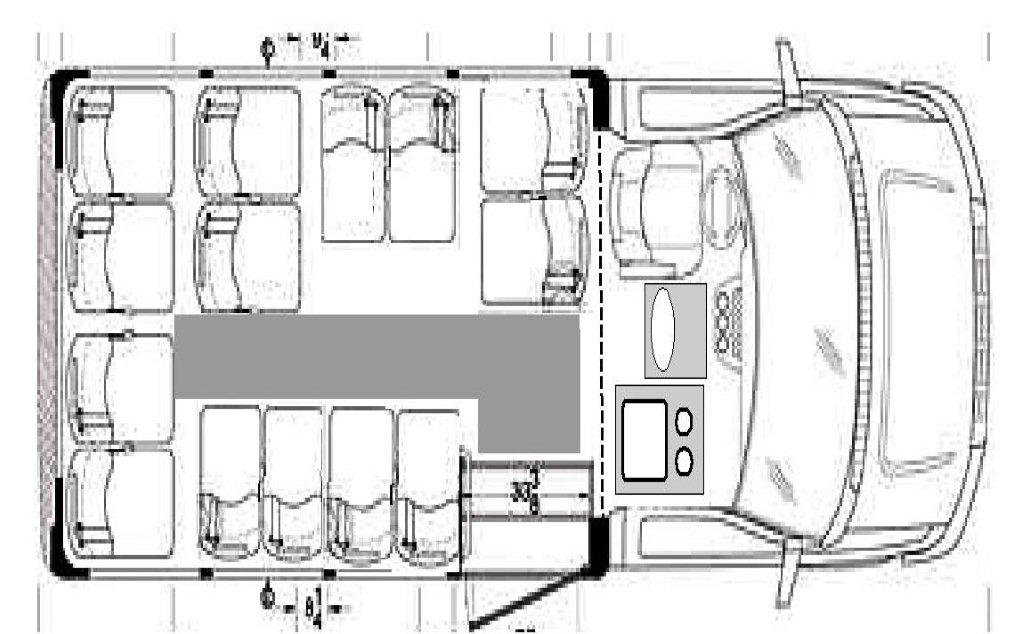 Limo Bus Floor Plan